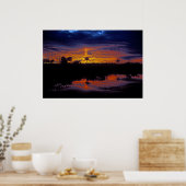 Everglades Sunset Poster (Küche)