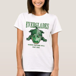 Everglades – Wo die Natur dich frisst - Alligator T-Shirt
