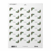 Evergreen Adressaufkleber (Vorne)