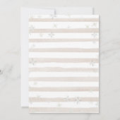 Evergreen Animal Trees Holiday Winter Party Einladung (Rückseite)