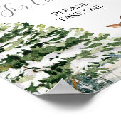 Evergreen Animal Winter Onederland Vielen Dank Poster (Ecke)