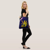 Evergreen auf Blue Tasche (Am Model)