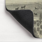 Evergreen Ave Farm Mousepad (Ecke)