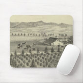 Evergreen Ave Farm Mousepad (Mit Mouse)