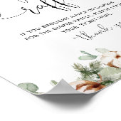 Evergreen Baby es ist kalt außerhalb der Windelraf Poster (Ecke)