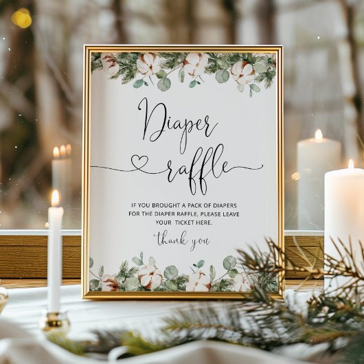 Evergreen Baby es ist kalt außerhalb der Windelraf Poster