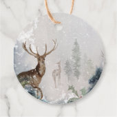 Evergreen Baby mit kalter Außendusche Geschenkanhänger (Rückseite)