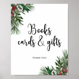 Evergreen BOOKS CARDS UND GIFTS Poster