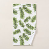 Evergreen Branch Muster Badhandtuch Set (Handtuch)