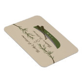 Evergreen Branchen + Kanu speichern das Date Magne Magnet (Rechte Seite)