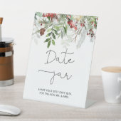 Evergreen Brautparty Date jar Sockelschild (In SItu)