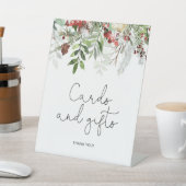 Evergreen Brautparty Karten und Geschenke Sockelschild (In SItu)