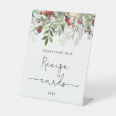 Evergreen Brautparty verlasse hier Ihr Rezept Sockelschild (Vorderseite)