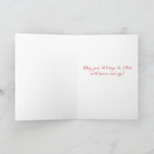 Evergreen Bright Holiday Card Karte (Innenseite)