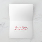 Evergreen Bright Holiday Card Karte (Innenseite)