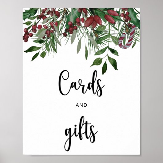 Evergreen CARDS UND GIFTS Poster (Vorne)