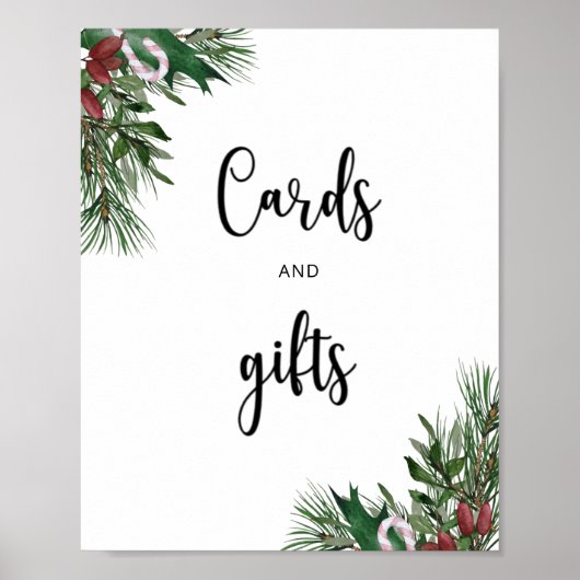 Evergreen CARDS UND GIFTS Poster (Vorne)