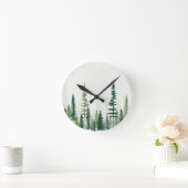 Evergreen Charm Runde Wanduhr (Zuhause)