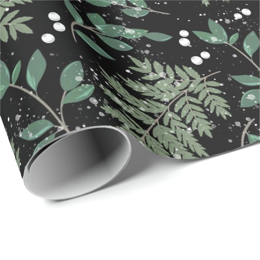 Evergreen Cheer Geschenkpapier (Rolleneckpunkt)