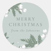 Evergreen Cheer Sticker (Vorderseite)