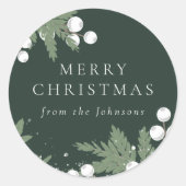 Evergreen Cheer Sticker (Vorderseite)