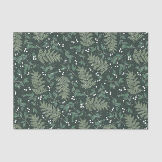 Evergreen Cheer Tissue Paper Seidenpapier (Vorderseite)