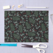 Evergreen Cheer Tissue Paper Seidenpapier (Handwerk)