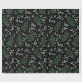 Evergreen Cheer Wrapping Paper Geschenkpapier (Flach)
