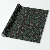 Evergreen Cheer Wrapping Paper Geschenkpapier (Ungerollt)