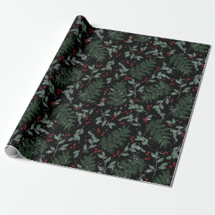 Evergreen Cheer Wrapping Paper Geschenkpapier