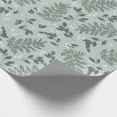 Evergreen Cheer Wrapping Paper Geschenkpapier (Ecke)