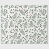 Evergreen Cheer Wrapping Paper Geschenkpapier (Flach)