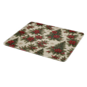 Evergreen Christmas Charm Cutting Board Schneidebrett