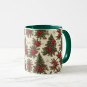 Evergreen Christmas Charm Tasse (VorderseiteRechts)