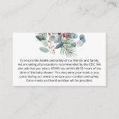 Evergreen Christmas Custom Notes Begleitkarte (Vorderseite)