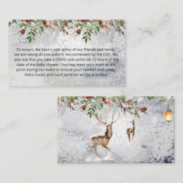 Evergreen Christmas Custom notes Encoding Card Begleitkarte