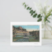 Evergreen, CO - Troutdale Hotel, Bärengraben Postkarte (Stehend Vorderseite)