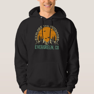 Evergreen Colorado Entdecken Sie die Natur Hoodie