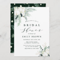 Evergreen & Cotton Blume Bouquet Brautparty