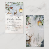 Evergreen Display schouwer Begleitkarte (Vorne/Hinten)