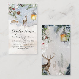 Evergreen Display schouwer Begleitkarte