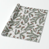 Evergreen Elegance Geschenkpapier (Ungerollt)