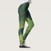 Evergreen Elegance Minimalist Natur inspiriert Leggings (Rechts)
