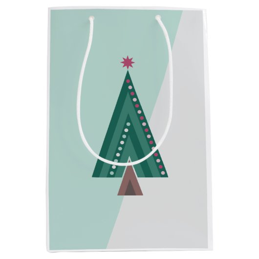 Evergreen Elegance Mittlere Geschenktüte (Vorderseite)