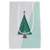 Evergreen Elegance Mittlere Geschenktüte (Rückseite)