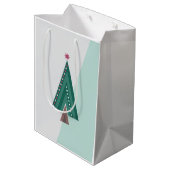 Evergreen Elegance Mittlere Geschenktüte (Rückseite Schrägansicht)