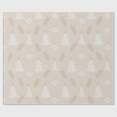 Evergreen Elegance Wrapping Paper Geschenkpapier (Flach)
