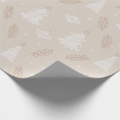 Evergreen Elegance Wrapping Paper Geschenkpapier (Ecke)