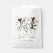 Evergreen elegantes Brautparty Geschenktütchen (Vorderseite)