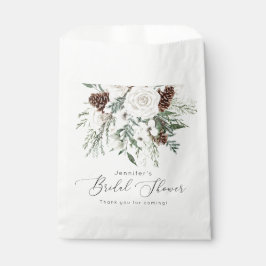 Evergreen elegantes Brautparty Geschenktütchen